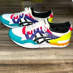 ASICS Gel-Lyte V Men's White Multi Color Sneakers Size 10.5